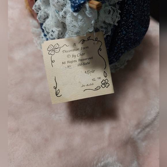 Adorable Handmade Grandma Mouse Doll 9" NWT - Picture 10 of 10